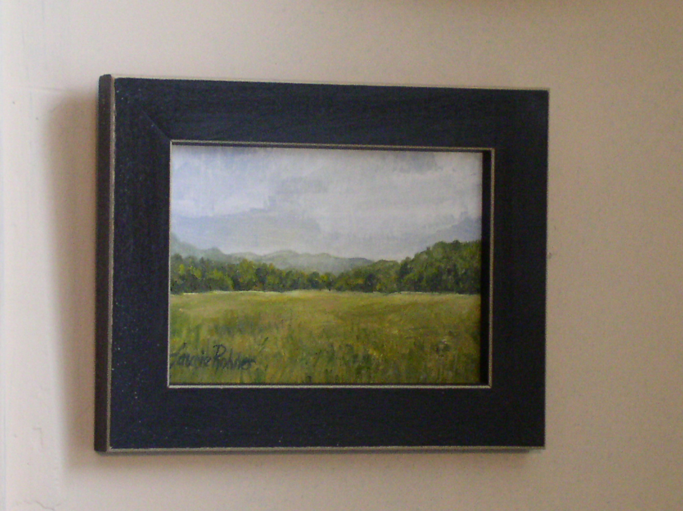 Original oil painting landscape by Laurie Rohner